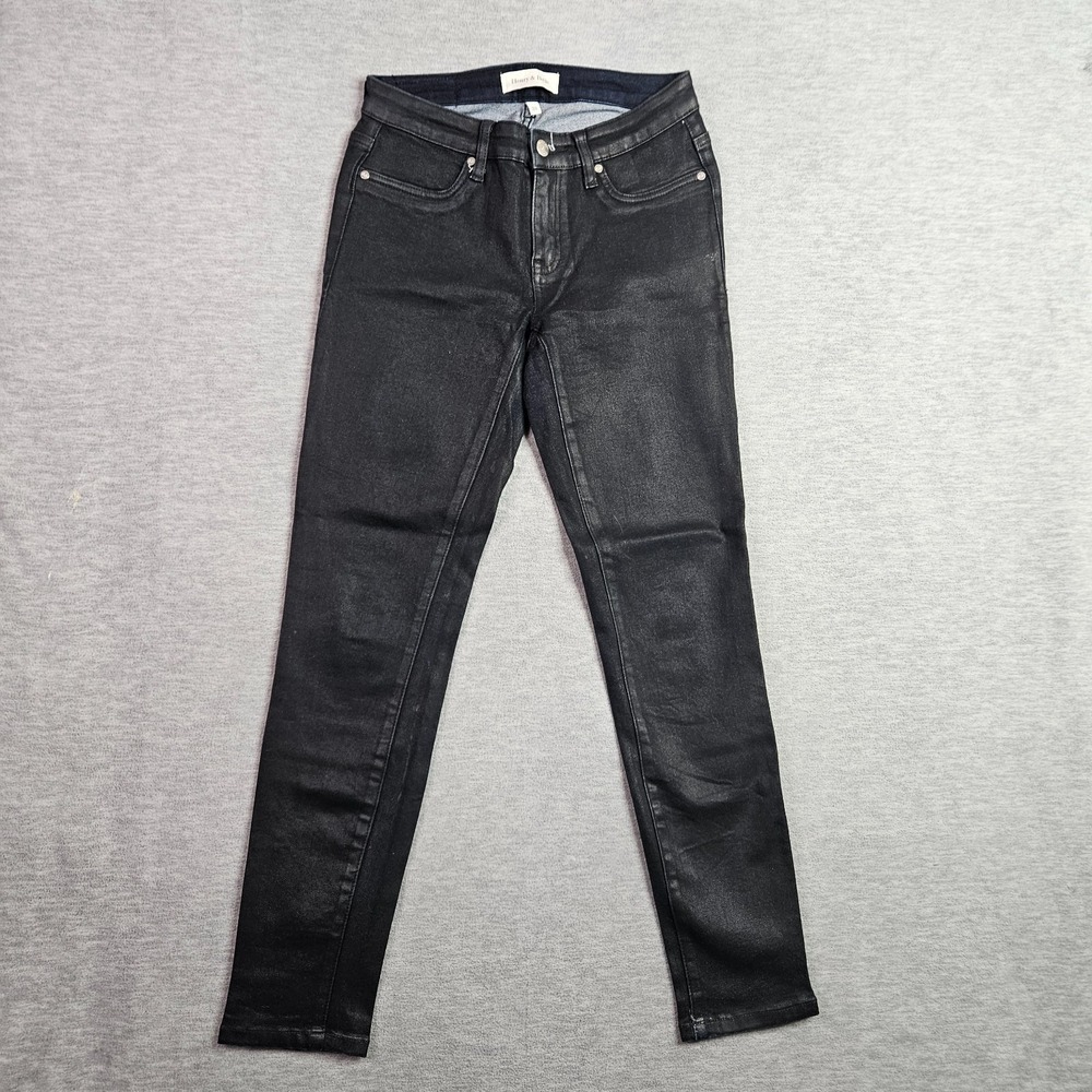 Henry & Belle Women's Black Low Rise Skinny Jeans Size 28 Ebony